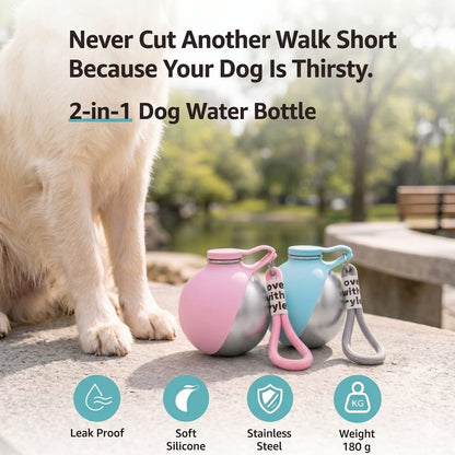 PAWKARTZ™ Portable Dog Water Bottle